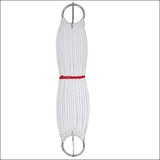 26 Inch Weaver Leather H. Tk. White Rayon 15 Strand Pony Cinch Girth – by Hilason – Cowboy and equestrian accessories