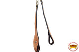 HILASON Western Genuine Leather Rawhide Horse Show Romal Reins