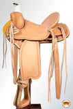 HILASON Western Horse Saddle American Leather Cowboy Trail Ranch Roping Tan | Hand Tooled Wade & For Horses