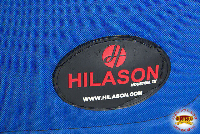 HILASON 28" X 26" Anti Slip Round Contoured Horse Saddle Pad Royal Blue