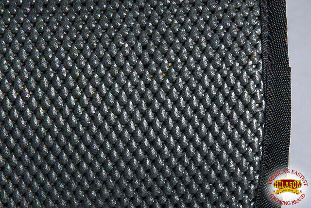 HILASON 28" X 26" Anti Slip Round Contoured Horse Saddle Pad Royal Blue
