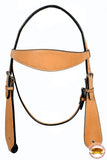 HILASON Western Horse Headstall Breast Collar Set Tack Genuine American Leather | For Horses Headstalls