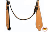 HILASON Western Horse Headstall Breast Collar Set Tack Genuine American Leather | For Horses Headstalls