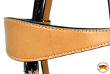 HILASON Western Horse Headstall Breast Collar Set Tack Genuine American Leather | For Horses Headstalls