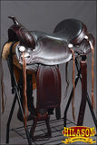 18 In Hilason Western Gaited Flex Trail Pleasure Endurance Horse American Leather Saddle