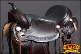 18 In Hilason Western Gaited Flex Trail Pleasure Endurance Horse American Leather Saddle