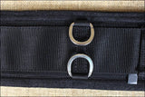 24 In. Weaver Black Felt Lined Straight Horse Cinch Roll Snug Buckle