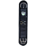 24 In. Black Felt Lined Straight Horse Cinch Roll Snug Buckle - Uhorse