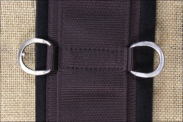 24 Inch Weaver Felt Lined Straight Smart Horse Cinch Roll Snug Buckle