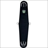 36 Inch Horse Tack Black Felt Lined Roper Smart Cinch - Uhorse