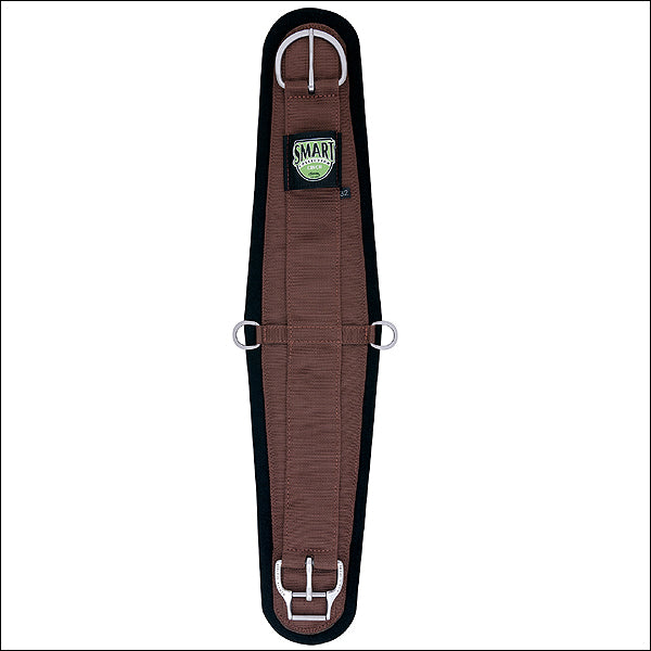 34 Inch Horse Tack Brown Felt Lined Roper Smart Cinch Girth - Hilason