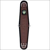 34 Inch Horse Tack Brown Felt Lined Roper Smart Cinch Girth - Hilason
