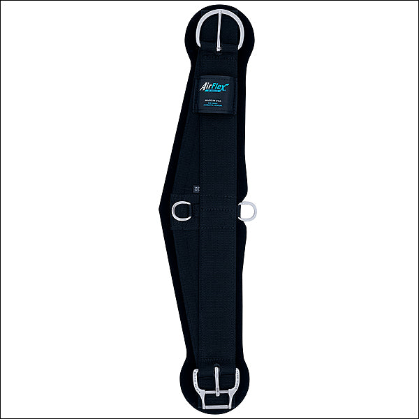 30 Inch Weaver Leather H. Tk. Black Air Flex Smart Roper Cinch Girth – by Hilason – Cowboy and equestrian accessories