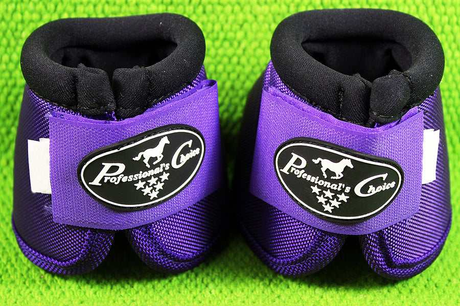 Purple Professional Choice Tack Ballistic Overreach Horse Bell Boot