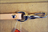 U-Hilason Western Tack Cinch Connector Russet Leather Strap 1/2 X 18 Inch