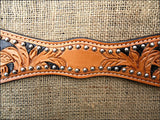Western Horse One Ear Headstall Tack Bridle American Leather Hilason