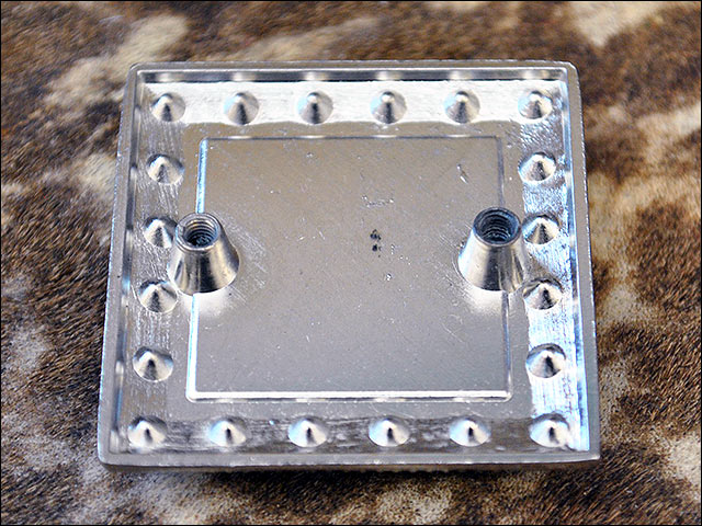 HILASON Western Screw Back Concho Turquoise Crystal Nickel Finish Square Saddle | Belt Slotted Conchos