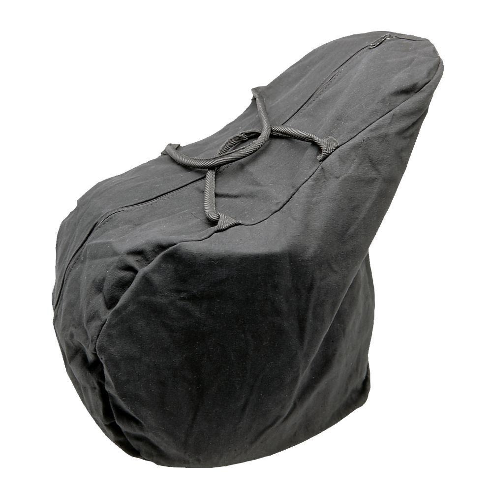 Black Tough1 Horse Tack Canvas English Saddle Carrying Bag Case