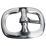 Pack Of 8 3/4 In H. Malleable Iron Center Barickel Plt. Buckle – by Hilason – Cowboy and equestrian accessories