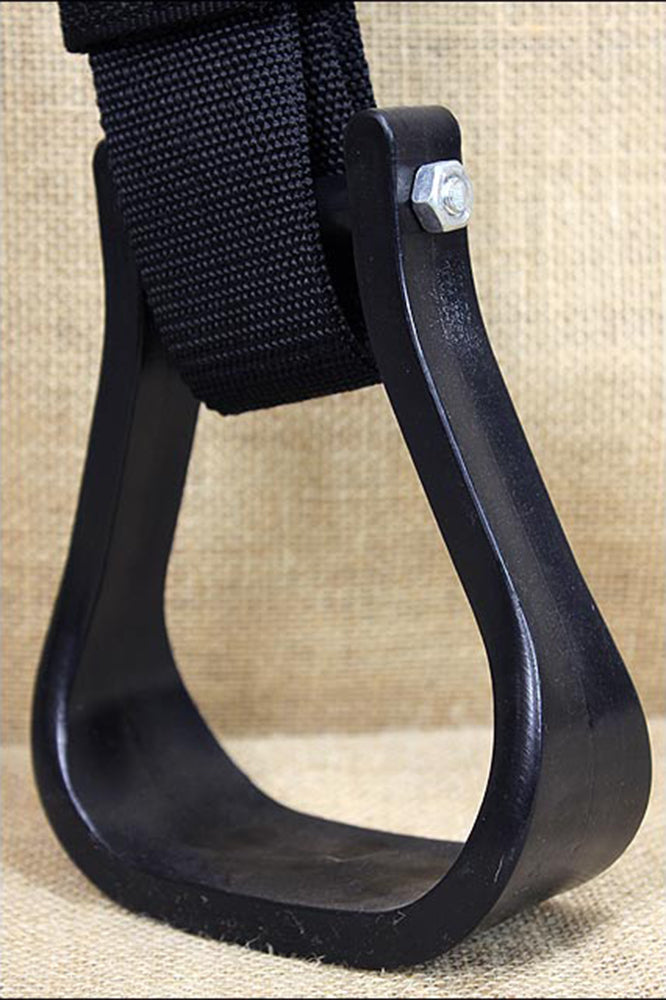 Cashel Company Step Up Extra Stirrup In Bag Black W/ Adjustable Strap Long Size
