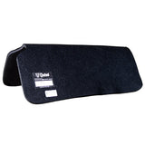 Extra Largeclassic Equine Horse Tack We Shaped Western Swayback Cushion Black - Uhorse