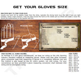 Heritage Cold Weather Riding Leather Gloves Horse Equestrian