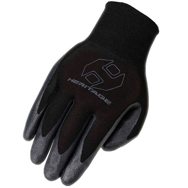 Heritage Utility Work Riding Gloves H. Equestrian Pack Of 3 Pairs – by Hilason – Cowboy and equestrian accessories