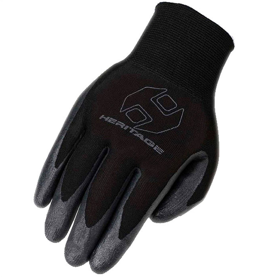8 Size Heritage Utility Work Riding Gloves Horse Equestrian Pack Of 3 Pairs - Uhorse