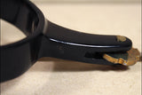 HILASON BS Youth Barrel Racing Spurs 1/2" Band Side Lay Shank SB Rowels & Buttons