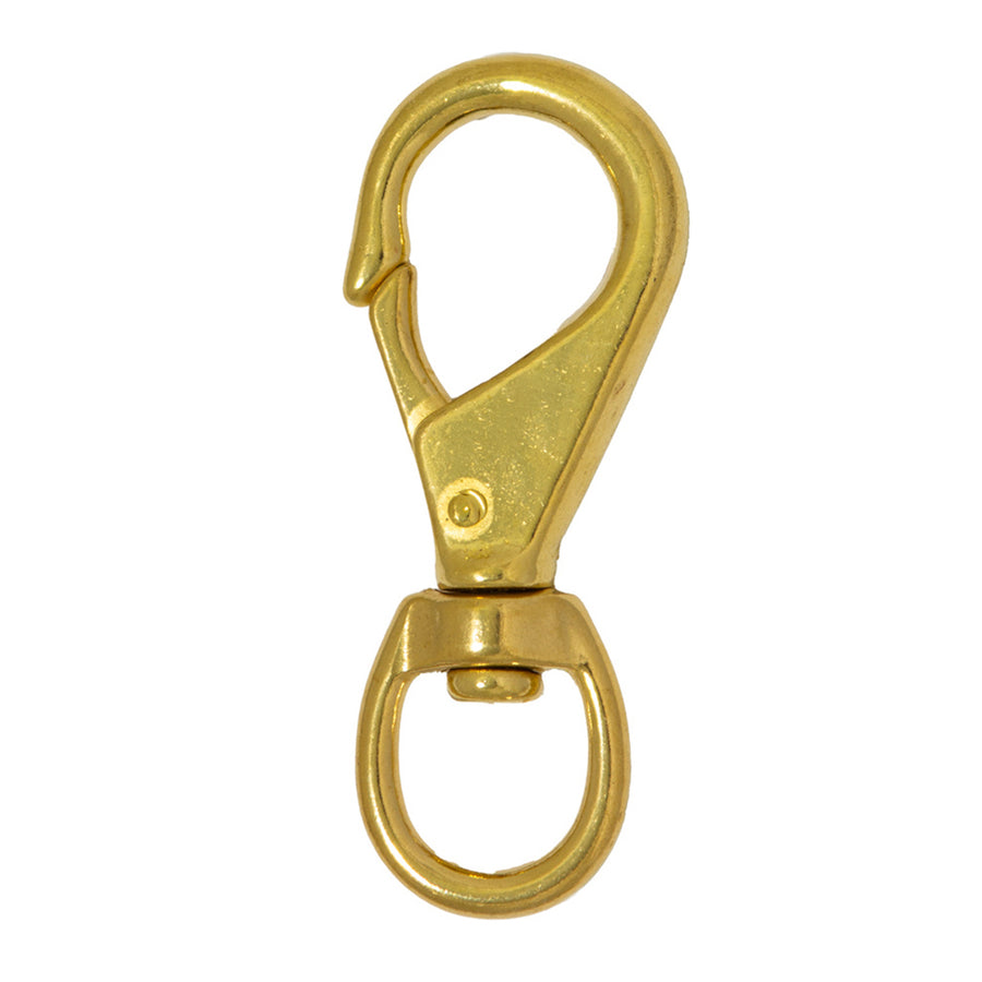 Set of 8 Hilason 3/4" X 3-3/4" Spring Snap No 2 Solid Brass - Uhorse