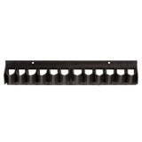 Tough1 Heavy-Duty 10 Whip And Crop Wall Hanger Black