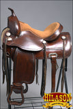 Western Horse Saddle American Leather Treeless Trail Pleasure Hilason