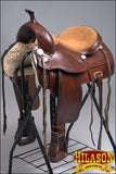 Western Horse Saddle American Leather Treeless Trail Pleasure Hilason