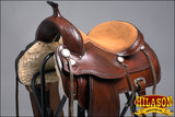 Western Horse Saddle American Leather Treeless Trail Pleasure Hilason