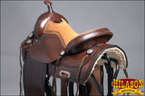 Western Horse Saddle American Leather Treeless Trail Pleasure Hilason