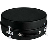 Black leather drum case with metal latches - Uhorse
