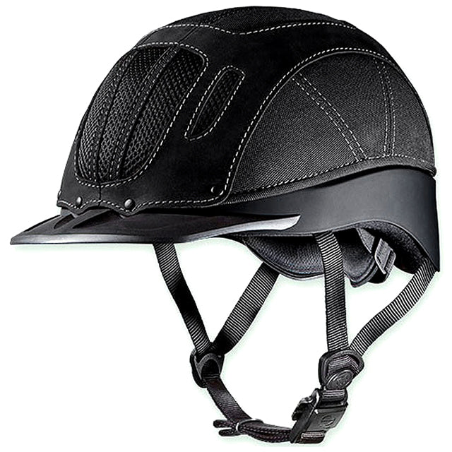 Large Troxel Sierra Black The Selling Western Riding Helmet - Uhorse