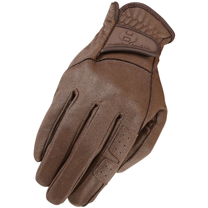 11 Sz Heritage Gpx Show Leather Glove Professional Competition Equestrian Brown