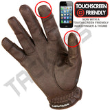 11 Sz Heritage Gpx Show Leather Glove Professional Competition Equestrian Brown