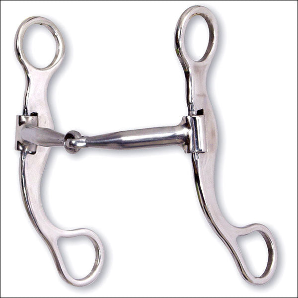 Classic Equine Performance Series H. Bit 6 Inch Cheek Snaffle by Hilason – Cowboy and equestrian accessories