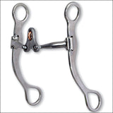 7 1/2" Classic Equine Performance Series  Ring Gag Twisted Wire Horse Mouth Bit