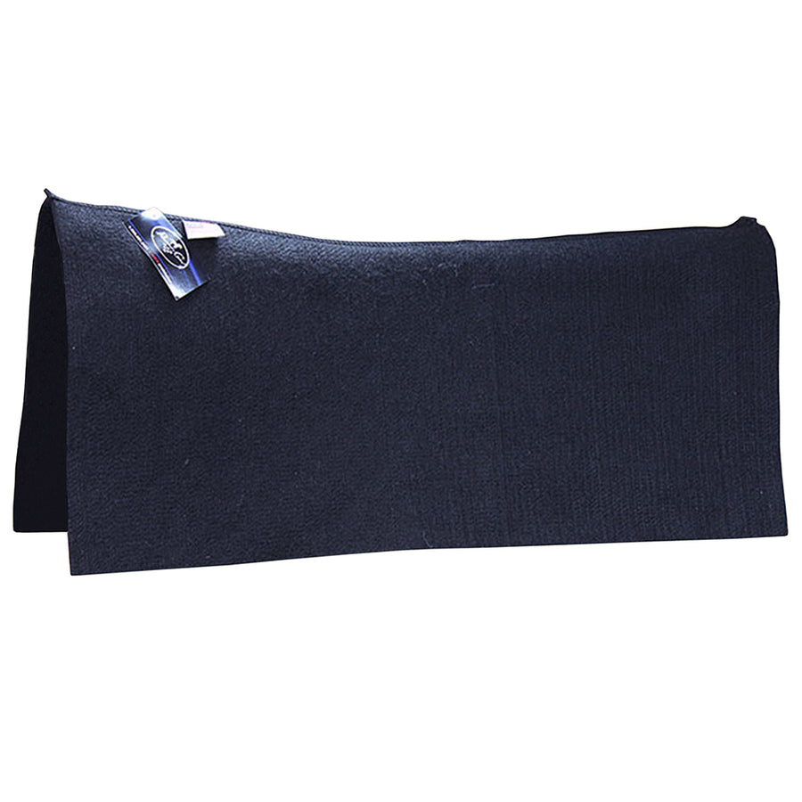 30X28 Professional Choice Contoured Western Horse Wool Saddle Pad Liner - Uhorse