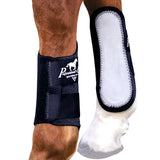 Black Spb152 Professional Choice Horse Competitor Splint Boots Leg Pair Non Slip