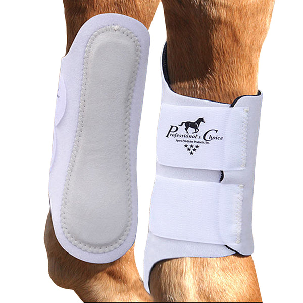 White Spb152 Professional Choice Horse Competitor Splint Boots Leg Pair Non Slip - Uhorse