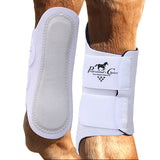 White Spb152 Professional Choice Horse Competitor Splint Boots Leg Pair Non Slip