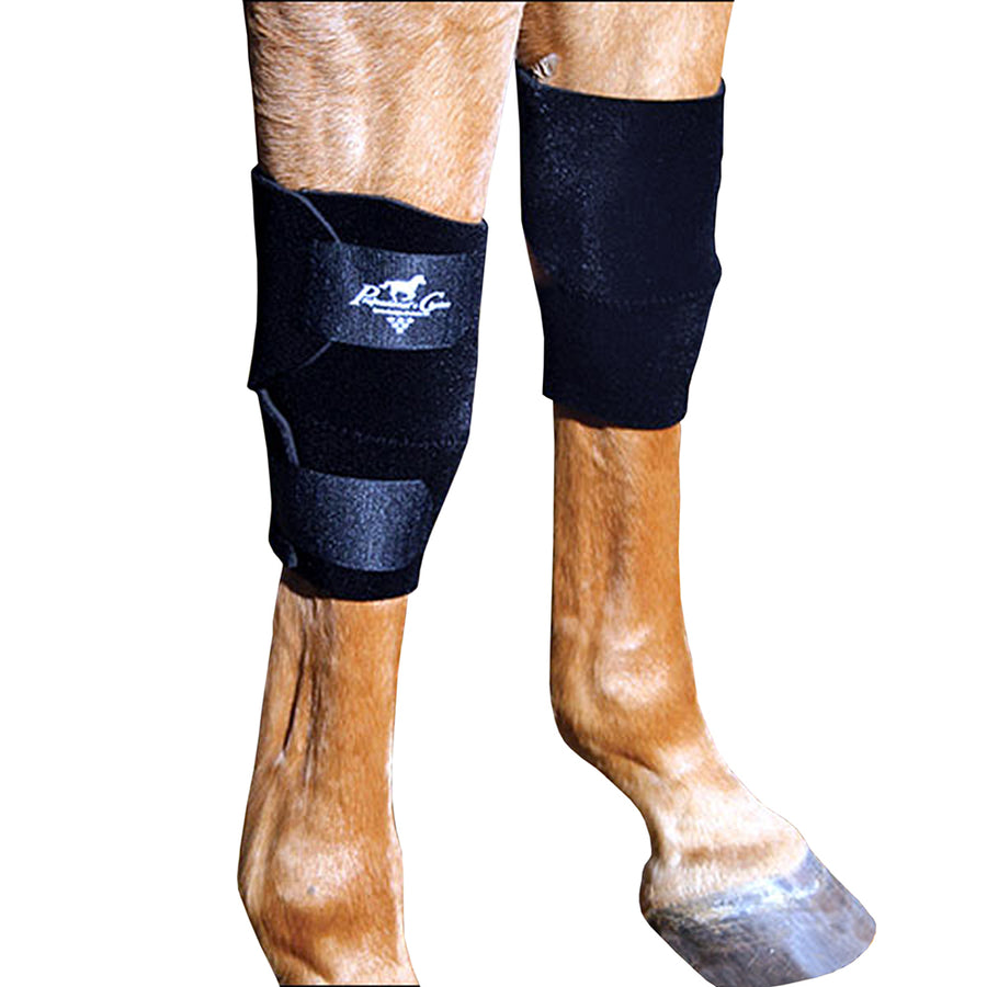 Professional Choice Horse Equine Protective Knee Boots Leg Pair Black - Uhorse