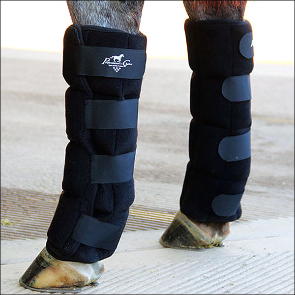 4X6 Large Size Professional Choice Neoprene Horse Ice Boot Black - Uhorse
