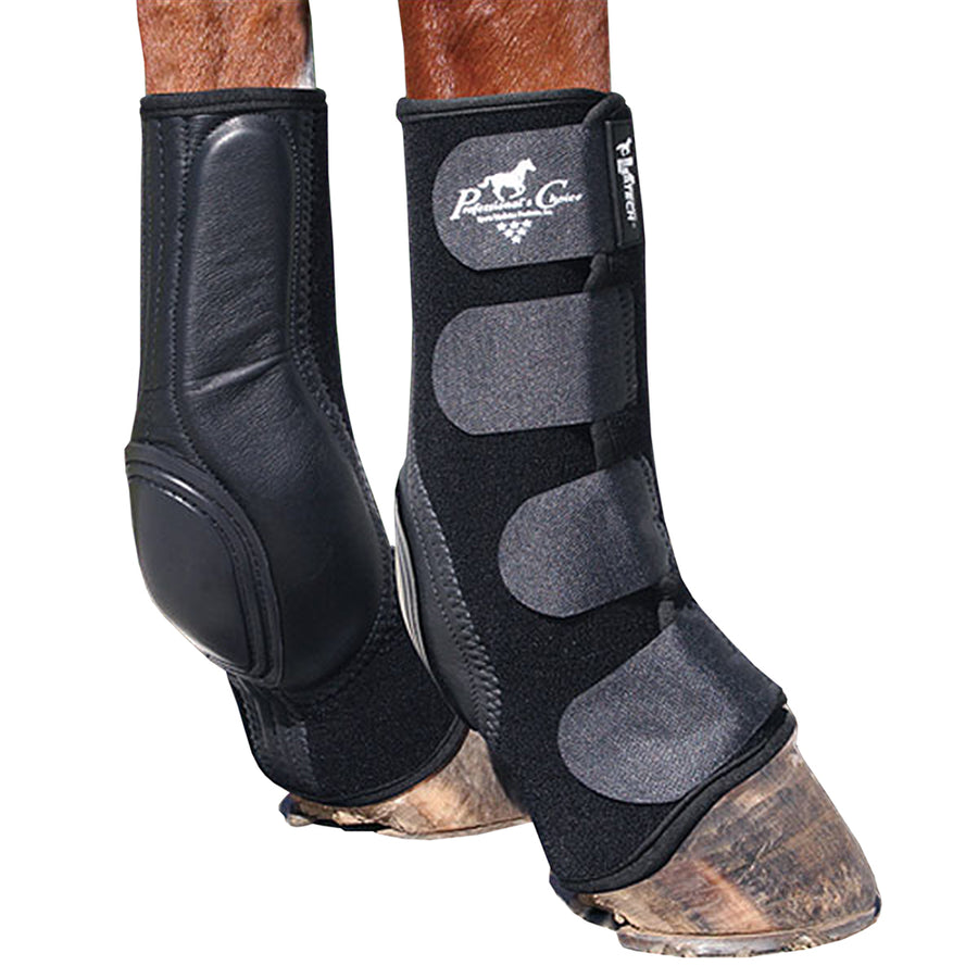 Professional Choice Tack Standard Ventech Slide Tec Skid Horse Leg Boots Black - Uhorse