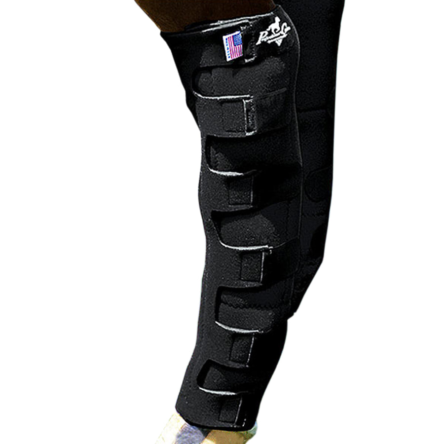 Professional Choice Nine Pocket Horse Ice Boots Leg Black Pair - Uhorse