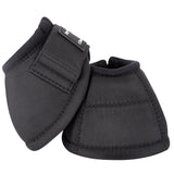 Medium Classic Equine Dyno H. No Turn Bell Boots Pair Black by Hilason – Cowboy and equestrian accessories